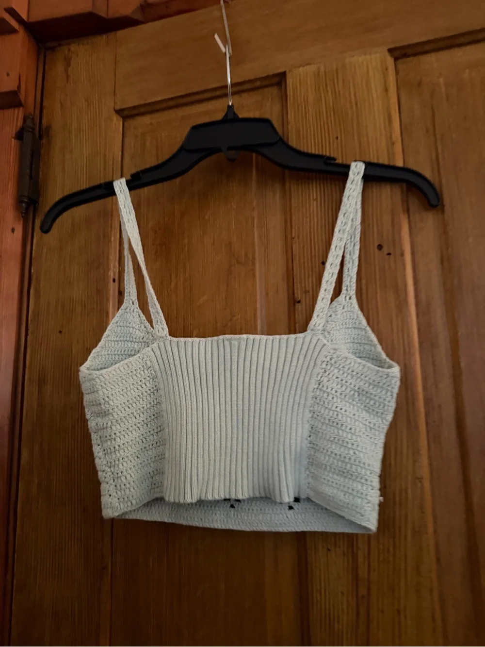 3/$25 ✨ Free People Adella Crochet Brami Mint Green Size M